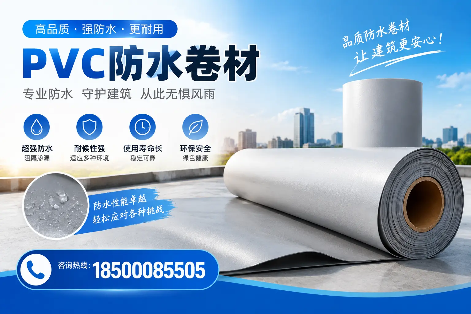 如何选择高质量的PVC防水卷材?宣城消费者必看指南